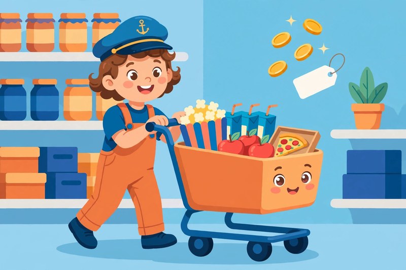 Cart Captain: Count the Coins printable pack cover