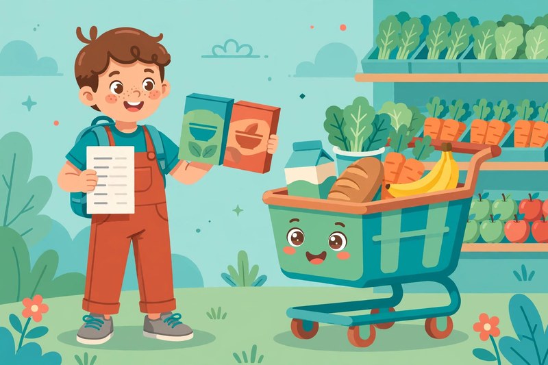 Grocery Cart Missions: Needs, Wants & Trade-Offs printable pack cover
